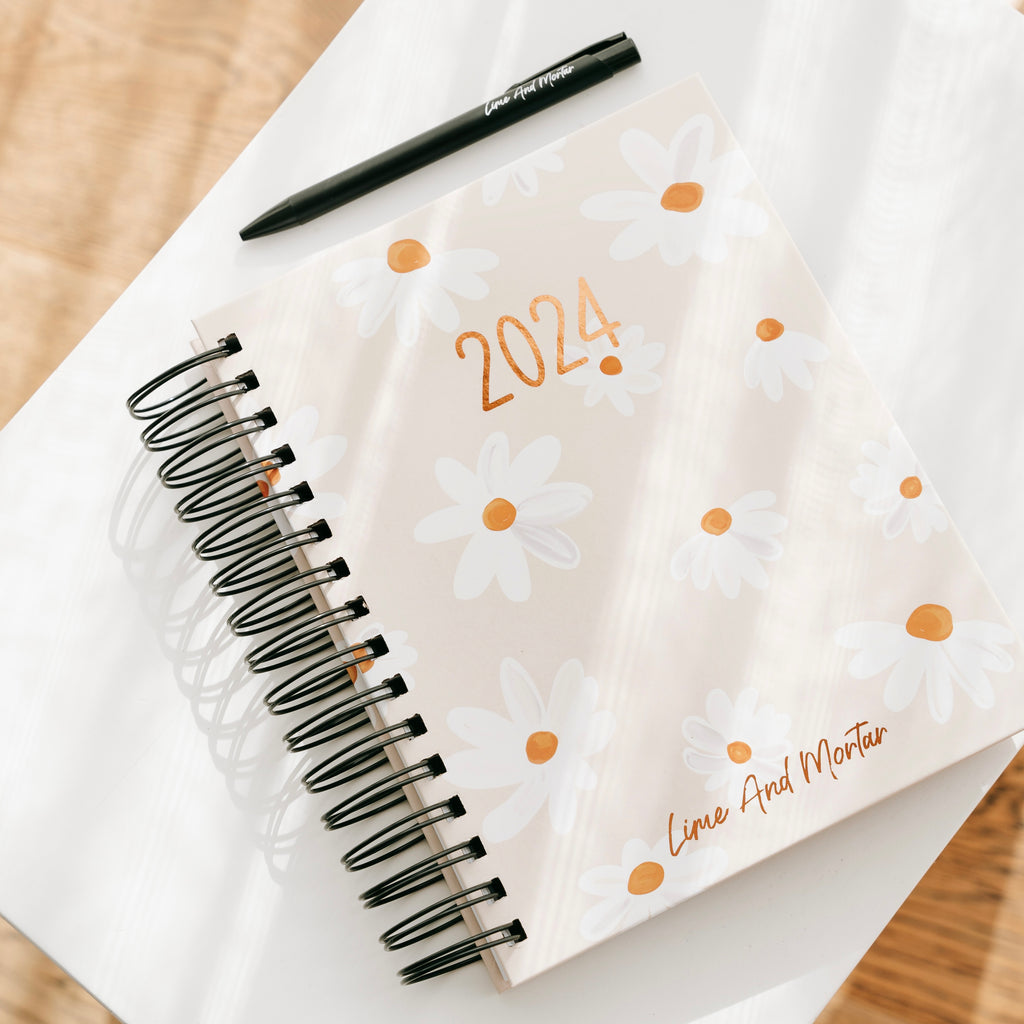 IMPERFECT | 2024 Lime Weekly Planners DAISY
