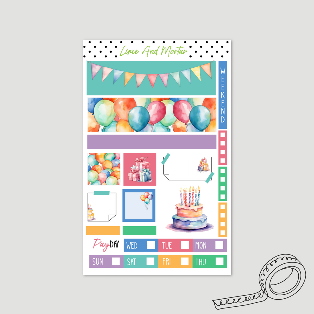 Bright Birthday | Mini Weeks Kit