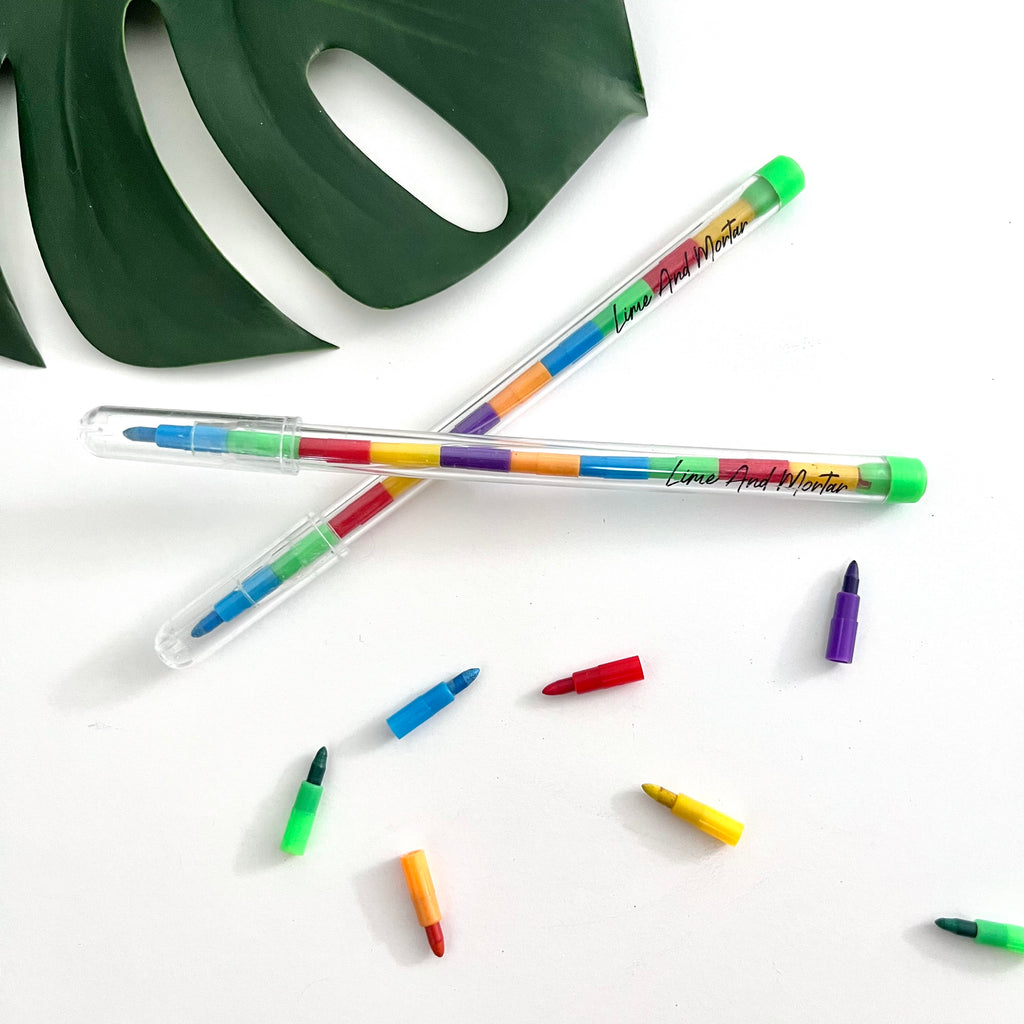 Crayon Stacker Pen