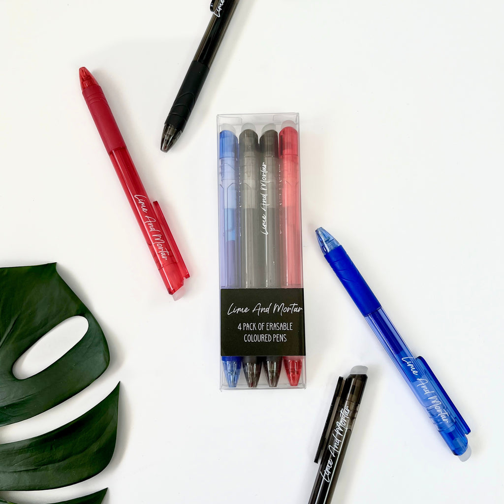 Erasable Coloured Ink Pens | CLASSIC