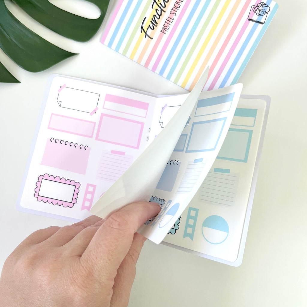 Functional Sticker Booklets