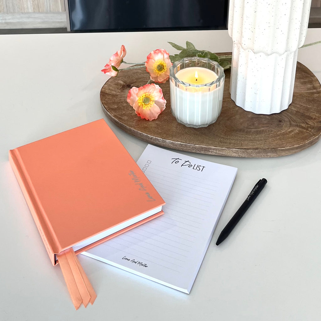 PEACH Lime Yearly | Weekly Undated Planner