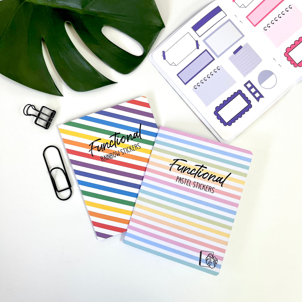 Functional Sticker Booklets