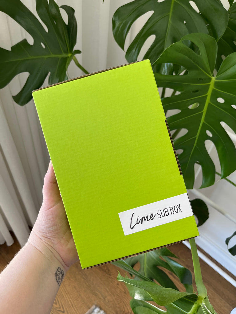 Lime Sub Box | QUARTERLY Subscription - OCTOBER