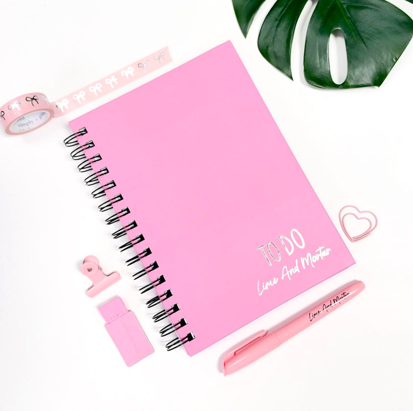 To Do List Notebook | Collection 2 – Lime And Mortar