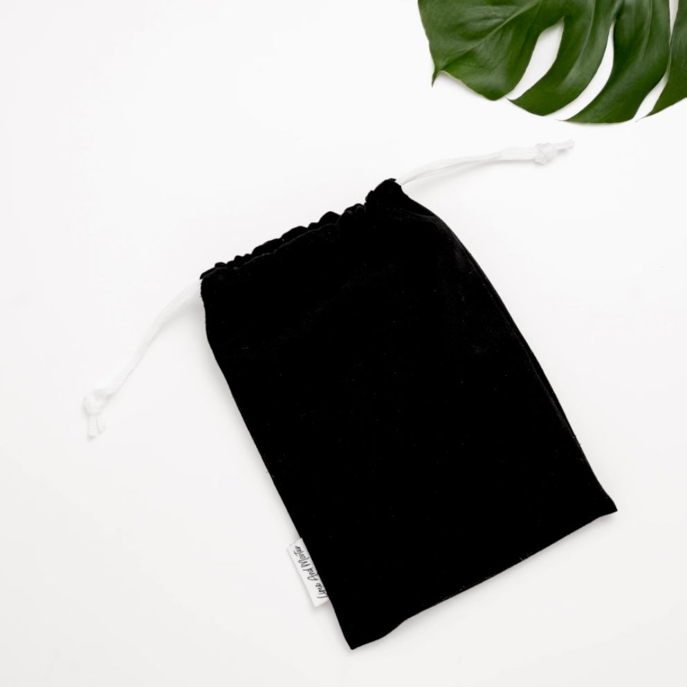 Black Cotton Bag