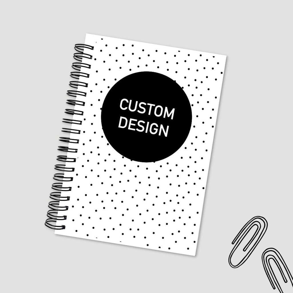 Custom Logo Cover Notebook