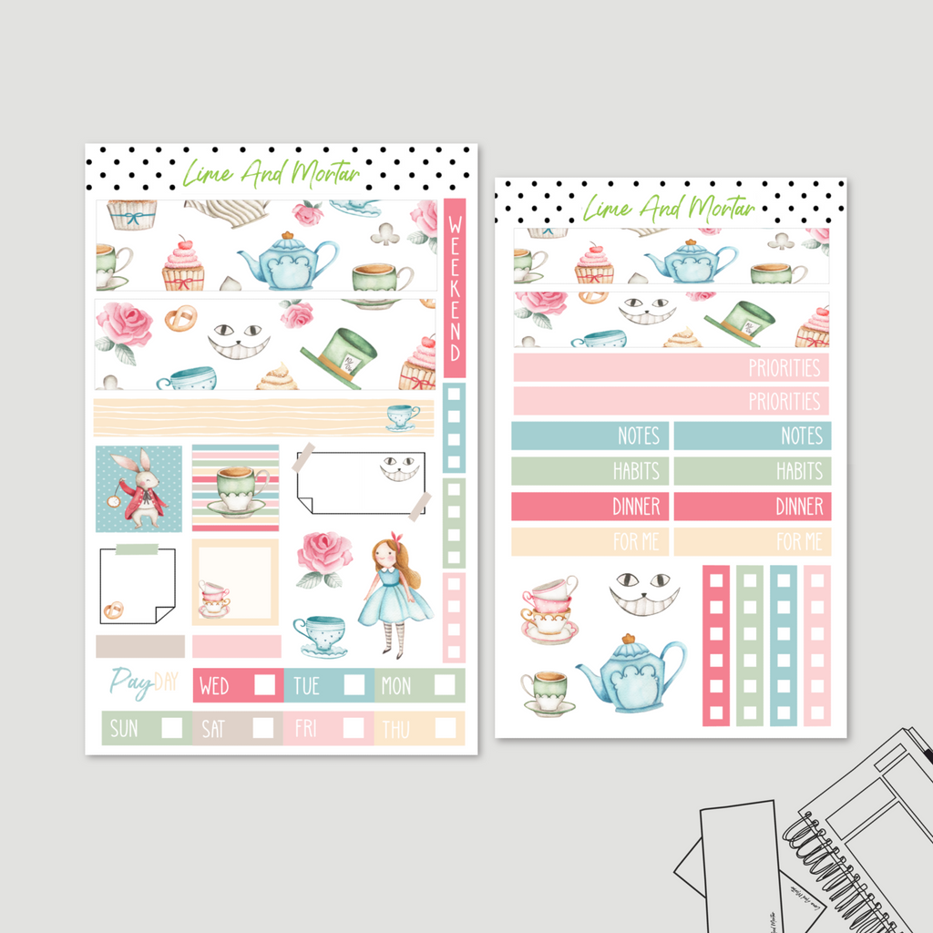 Wonderland Tea Party | Mini Weeks + Daily Kits
