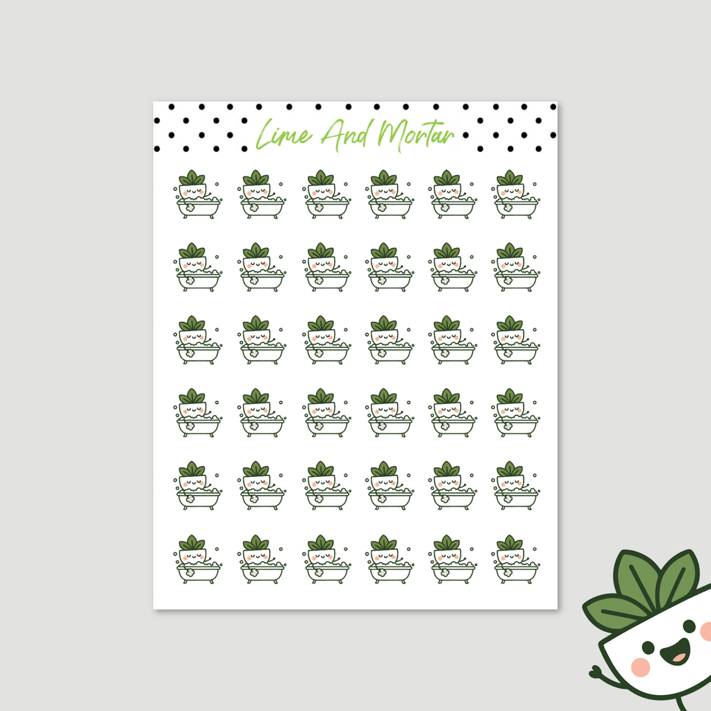 Mortie Icon Stickers | BATH