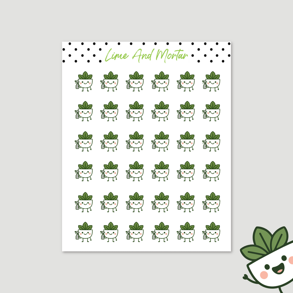 Mortie Icon Stickers | CLEAN
