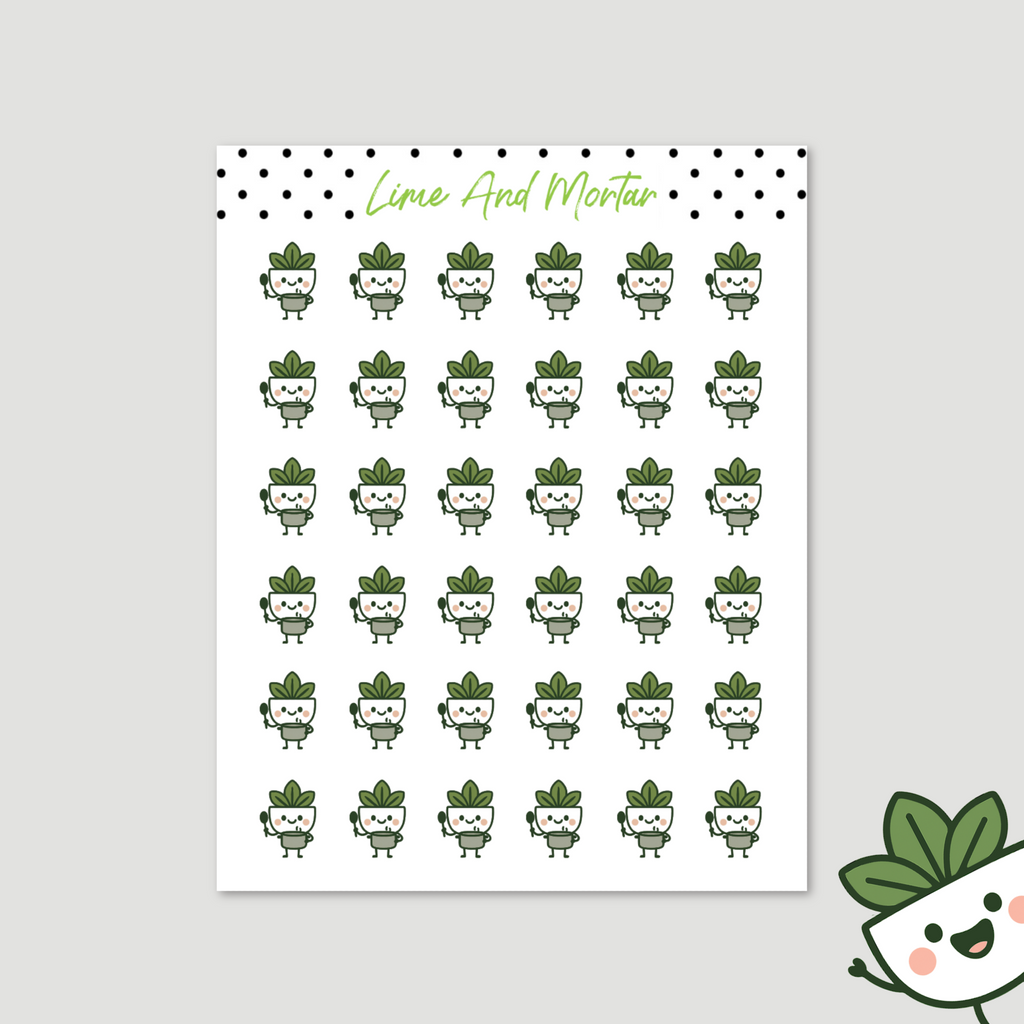 Mortie Icon Stickers | COOK