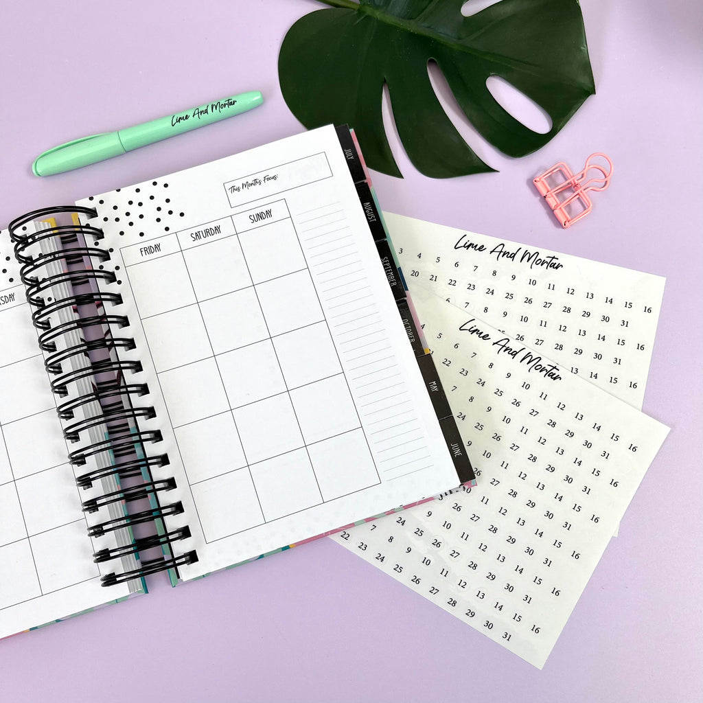 Lime DAILY Planner | PALMS