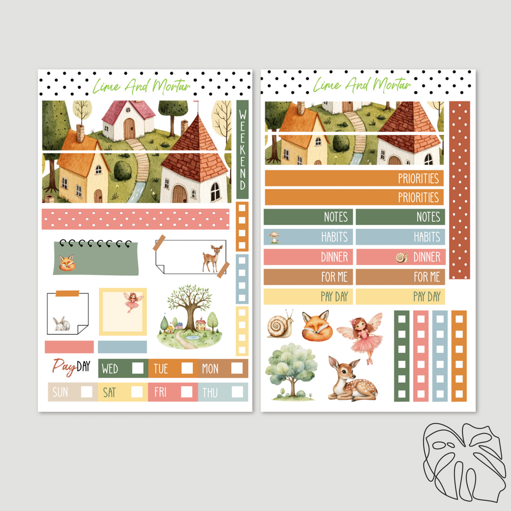 Fairy Forest Mini Weeks + Daily Kits | LIME LIMITED