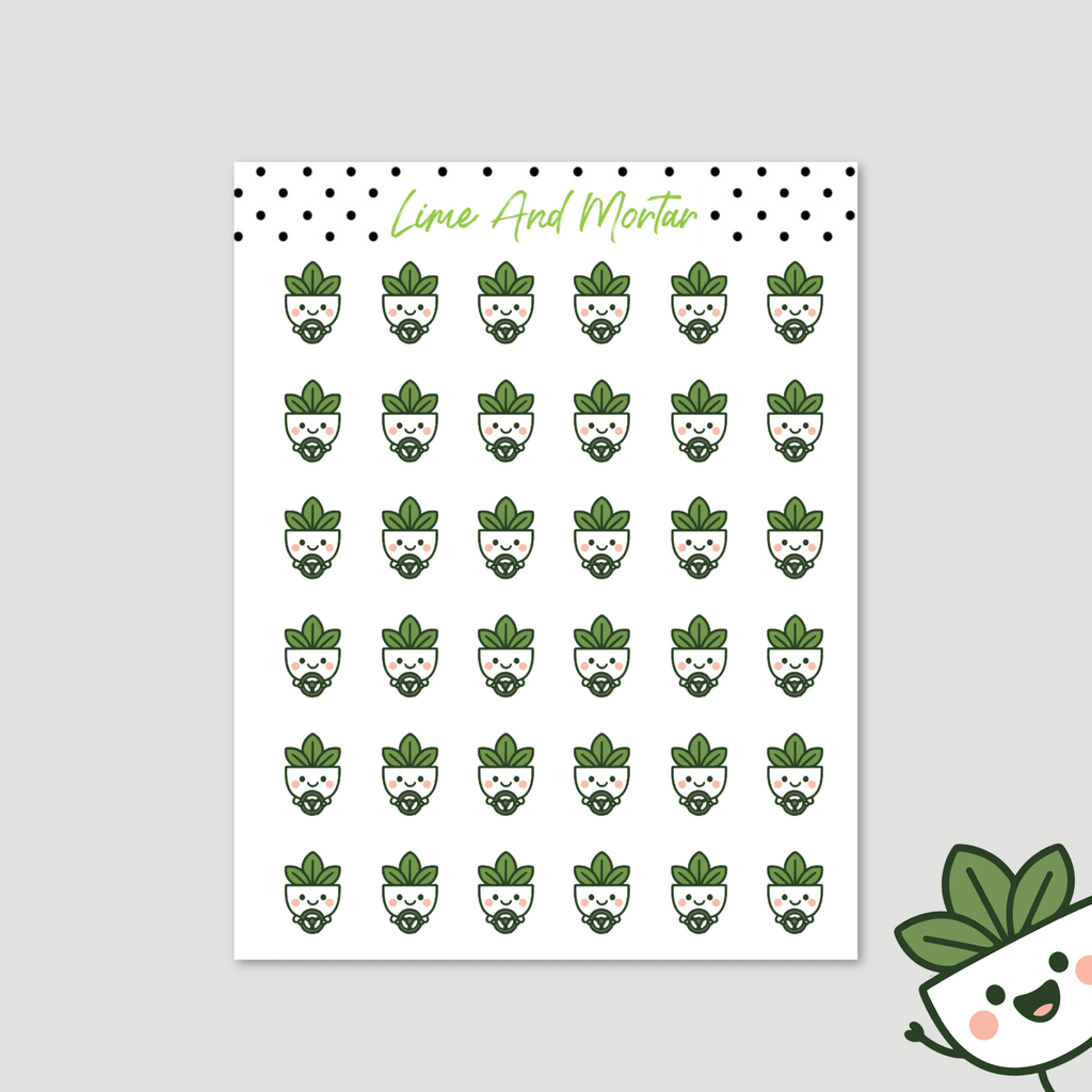 Mortie Icon Stickers | DRIVE