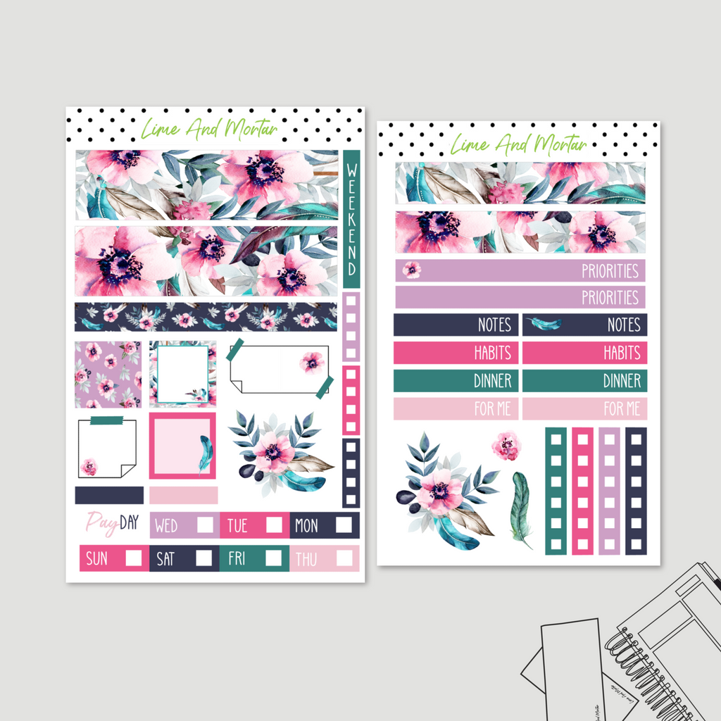 Floral Feather | Mini Weeks + Daily Kits