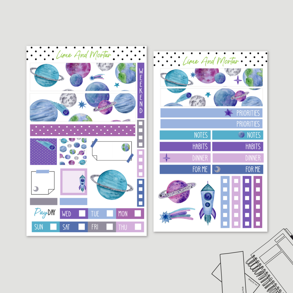 Galaxy | Mini Weeks + Daily Kits