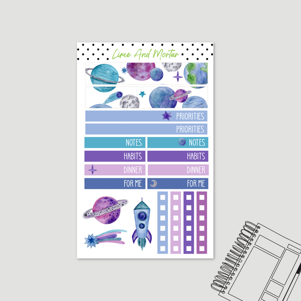 Galaxy | Mini Weeks + Daily Kits