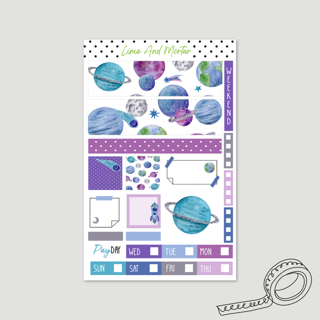 Galaxy | Mini Weeks + Daily Kits