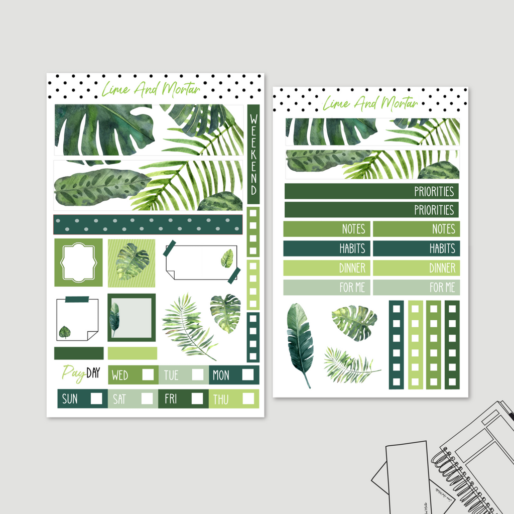 Greenery | Mini Weeks + Daily Kits