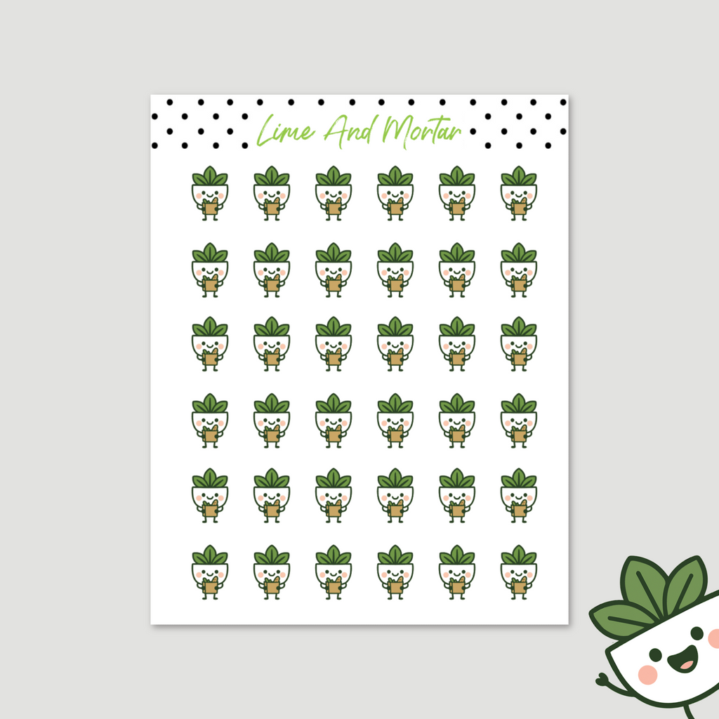 Mortie Icon Stickers | GROCERIES