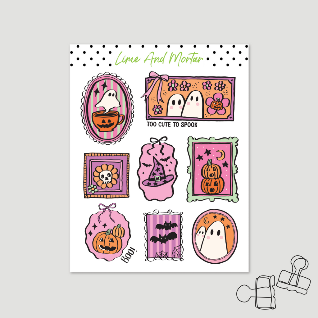 Halloween Frame Stickers