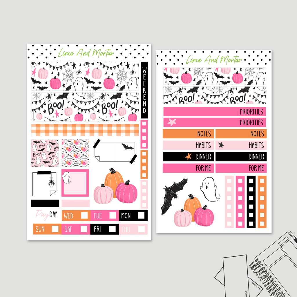 Cute Halloween | Mini Weeks + Daily Kits