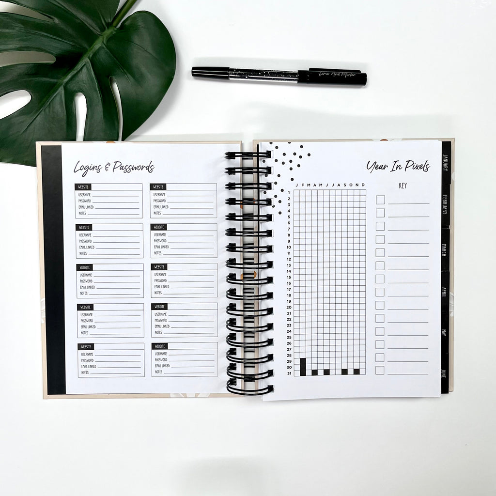 WAVES | 2024 Lime Weekly Planner