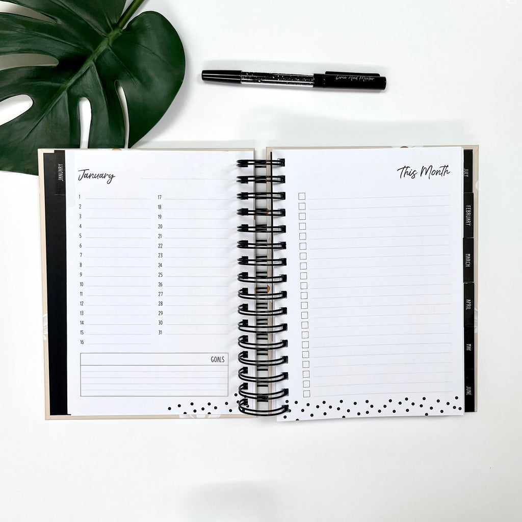 INKY | 2025 Lime Weekly Planner