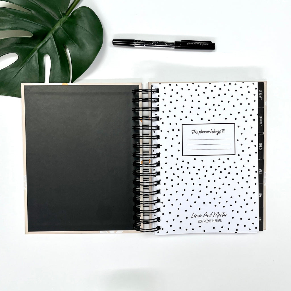 INKY | 2025 Lime Weekly Planner