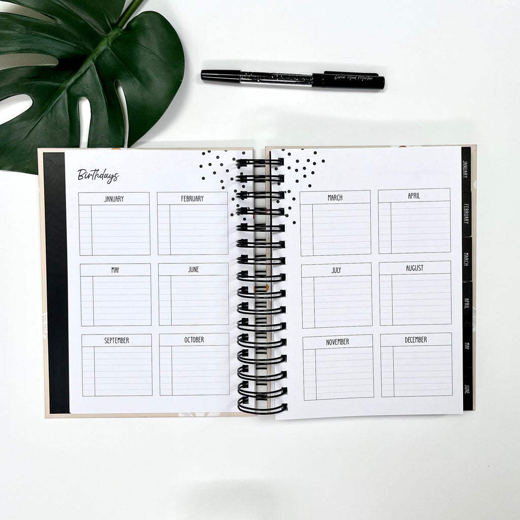 INKY | 2025 Lime Weekly Planner