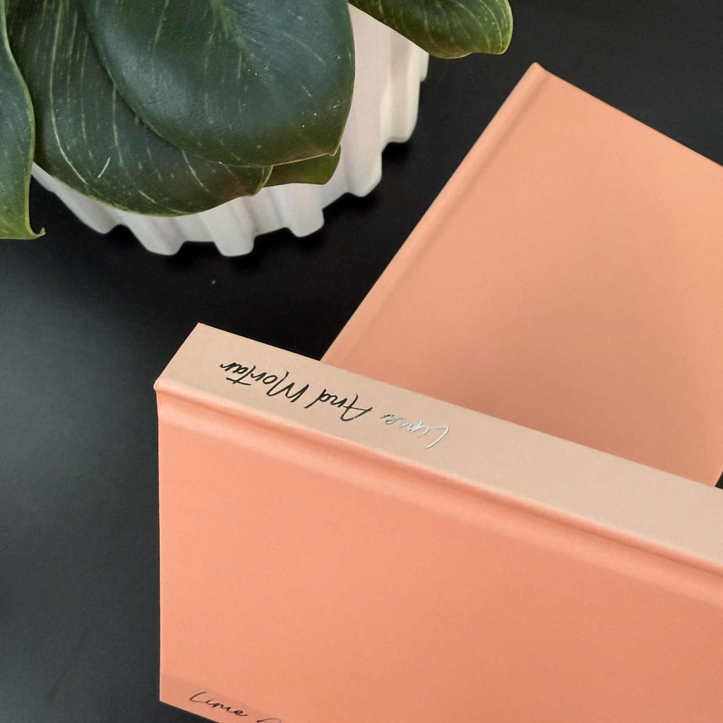 IMPERFECT | PEACH Lime Yearly | Undated Planner