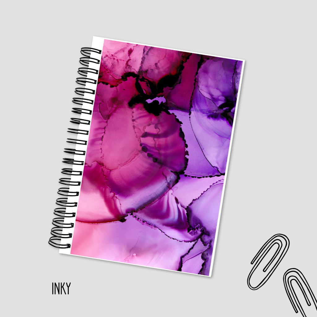 Coil A5 Lined Notebook | Lots of Cover Designs