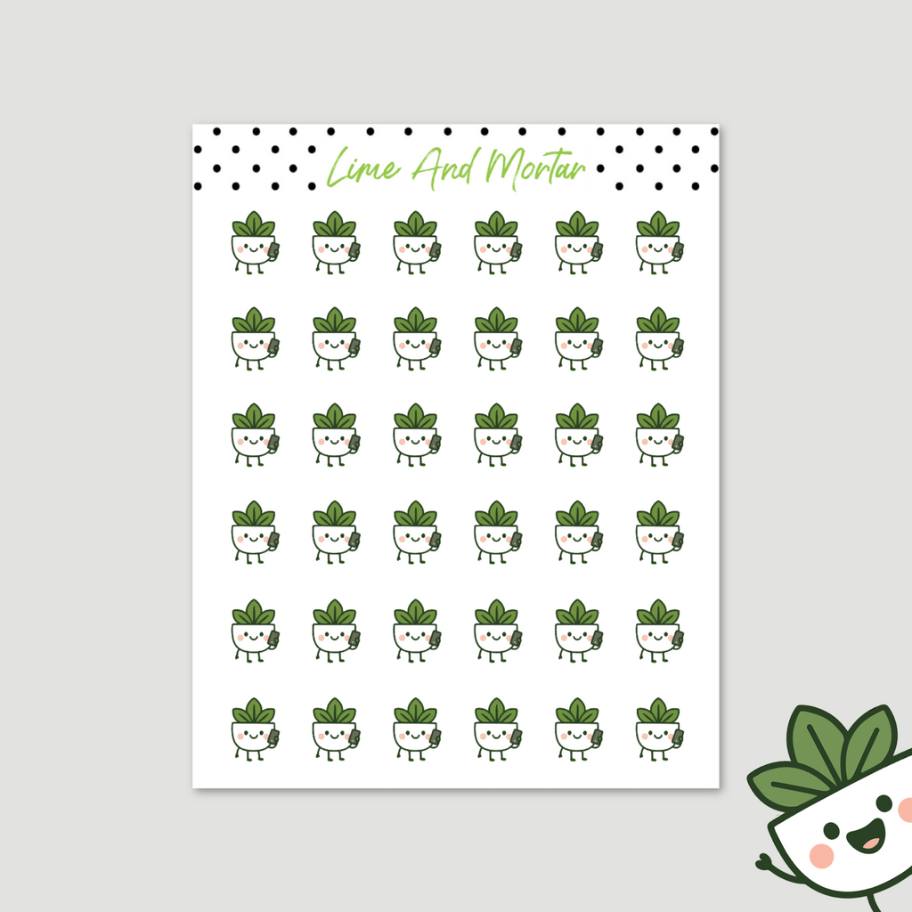 Mortie Icon Stickers | MOBILE