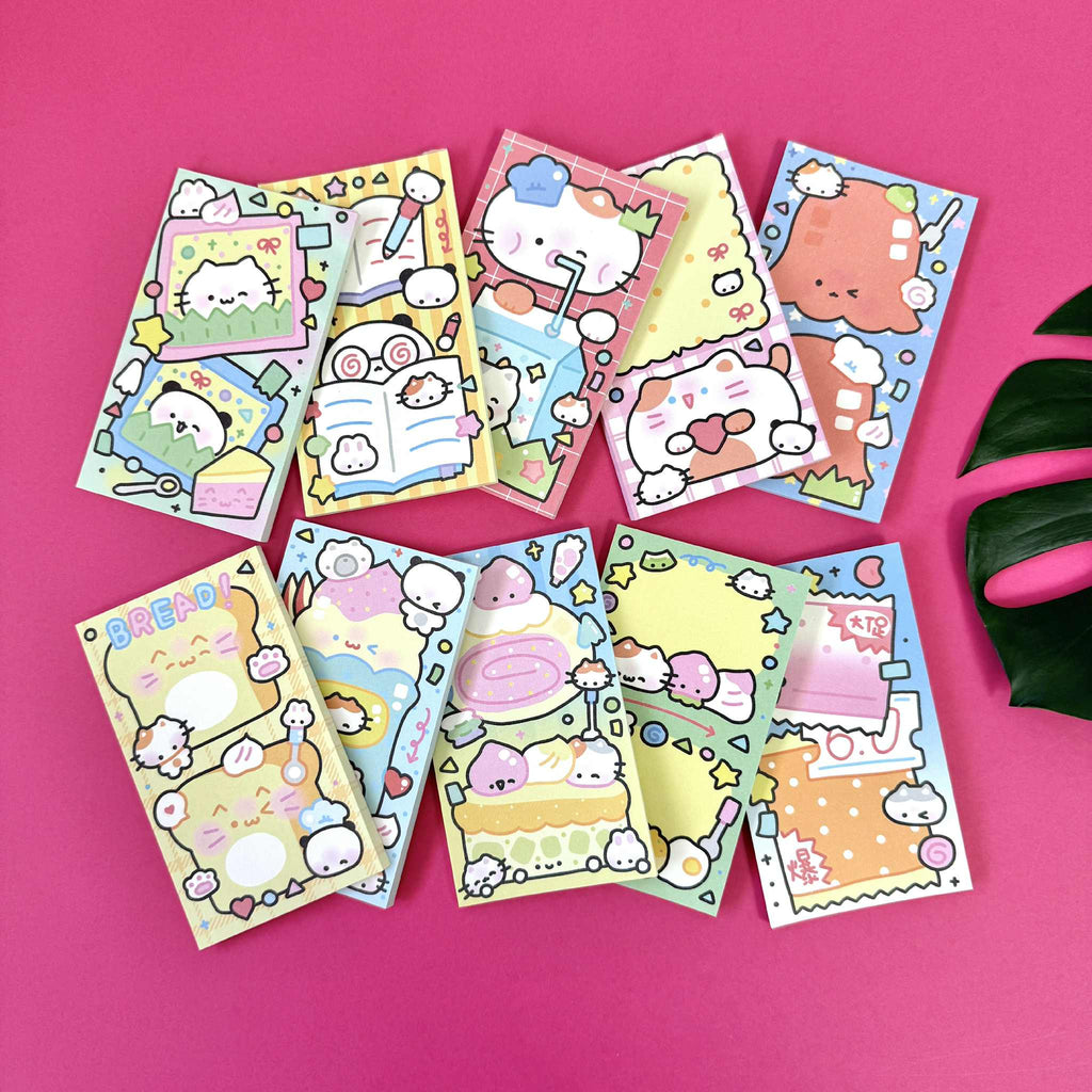 LIME LIMITED BONUS ITEM | Kawaii Theme Notepads