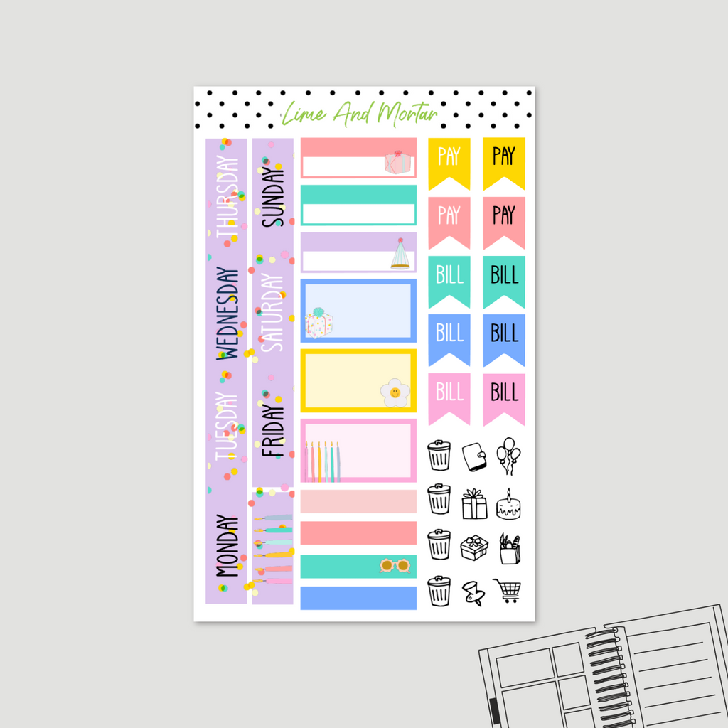 Birthday Party | Lime MONTHLY Kit