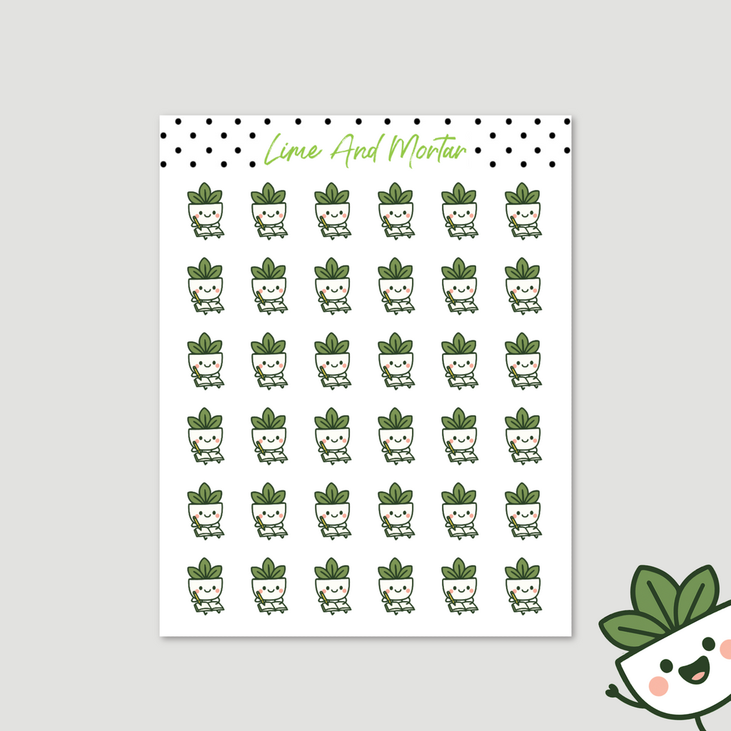 Mortie Icon Stickers | PLAN TIME