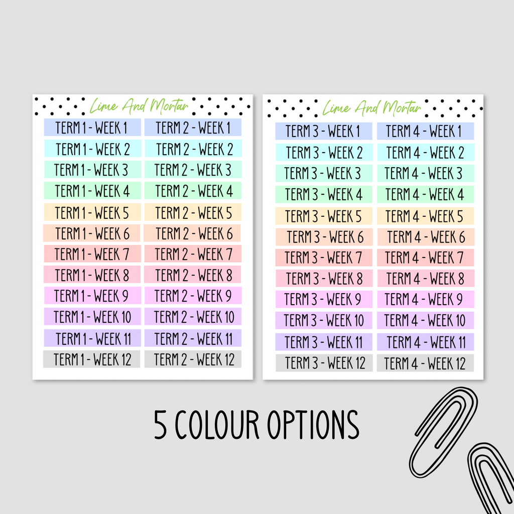 Lime And Mortar | Planners, Stickers + Stationery