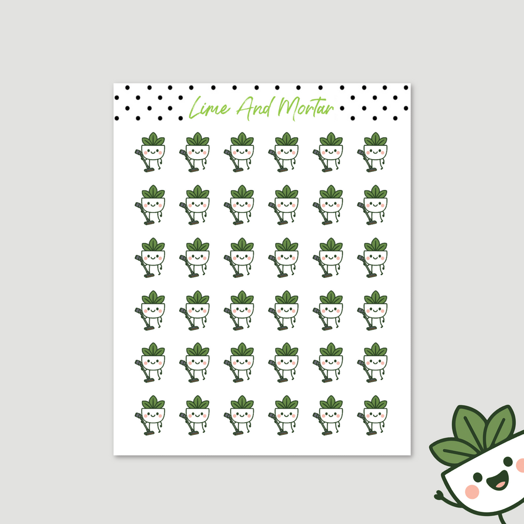 Mortie Icon Stickers | VACUUM