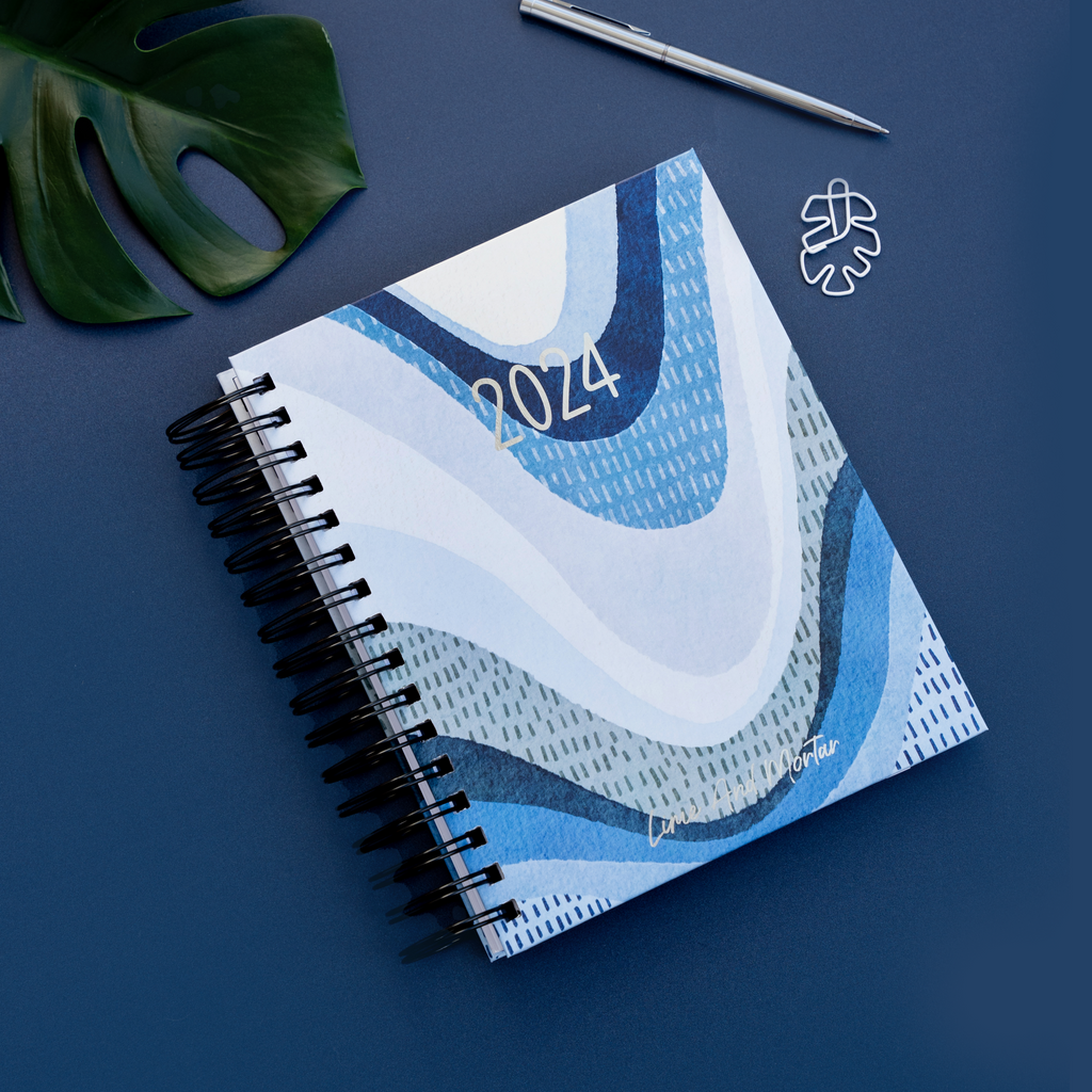 WAVES | 2024 Lime Weekly Planner