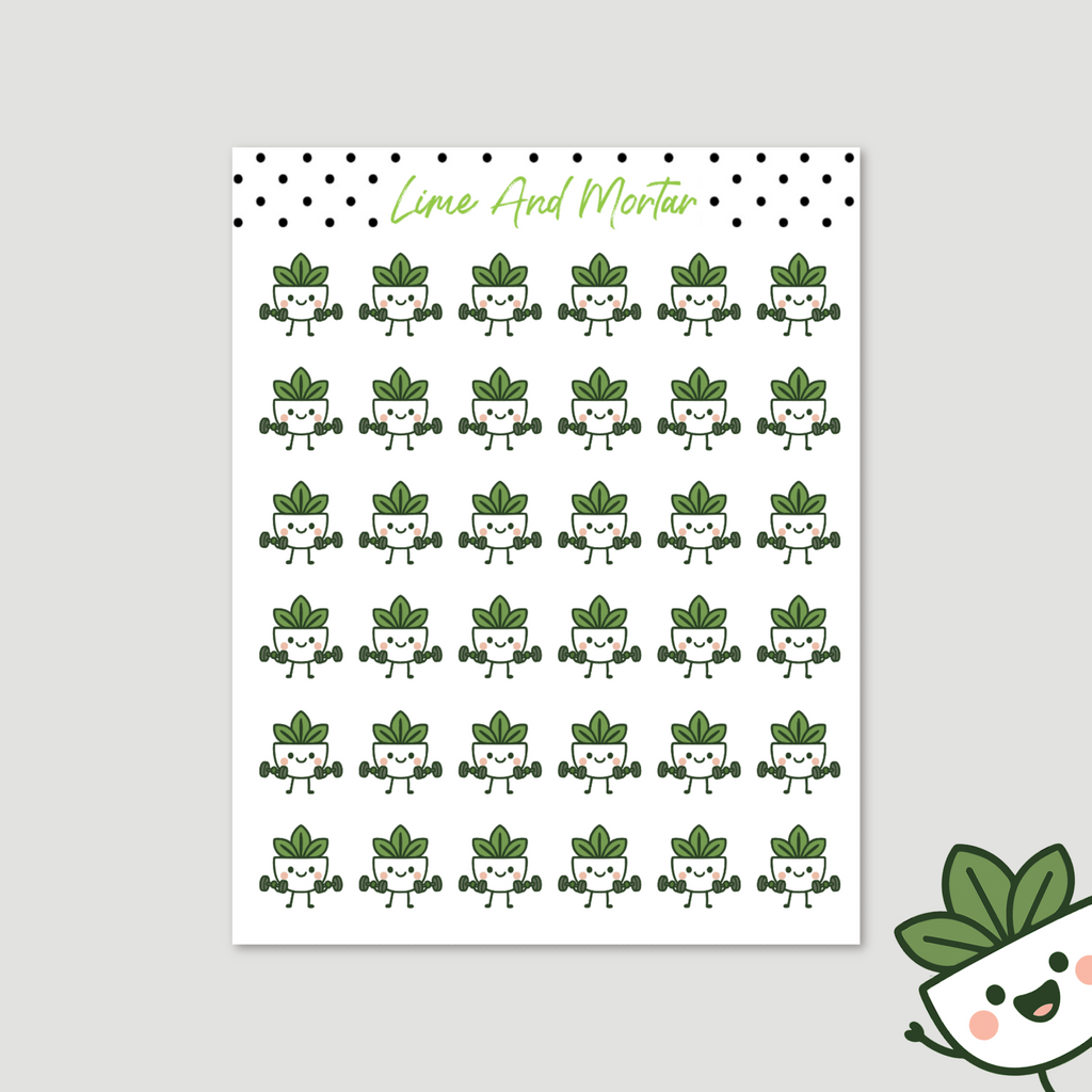 Mortie Icon Stickers | WEIGHTS