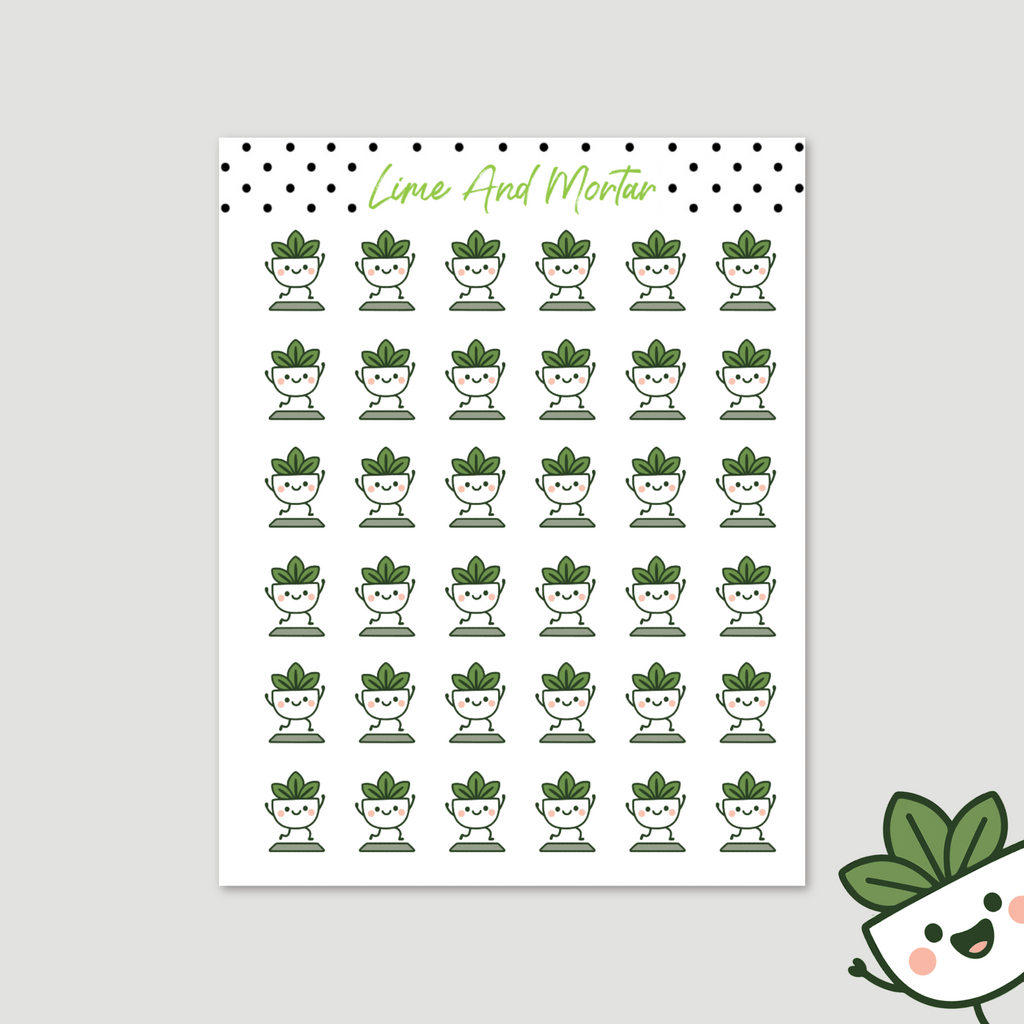 Mortie Icon Stickers | EXERCISE