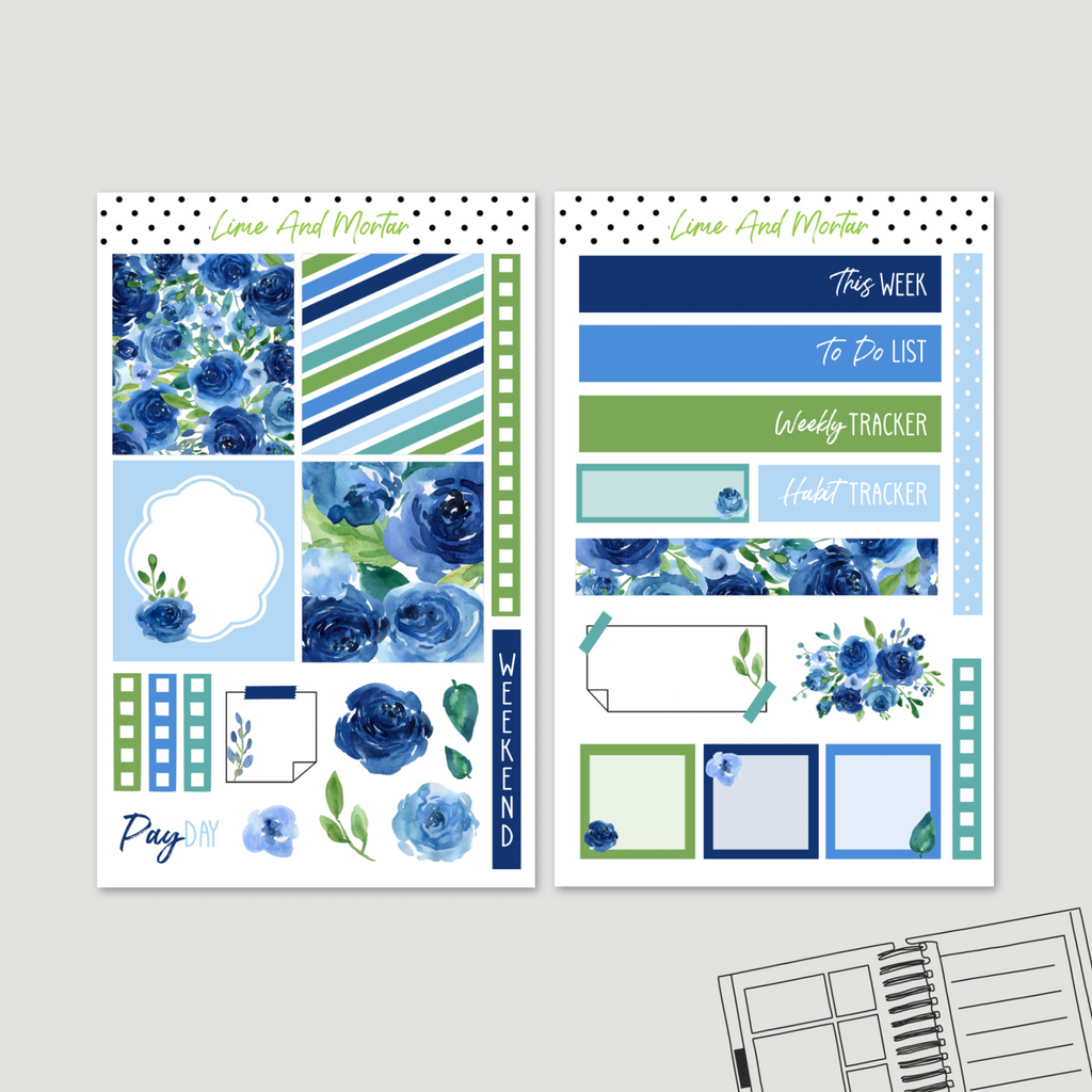 Blue Rose | Lime Weekly Kit