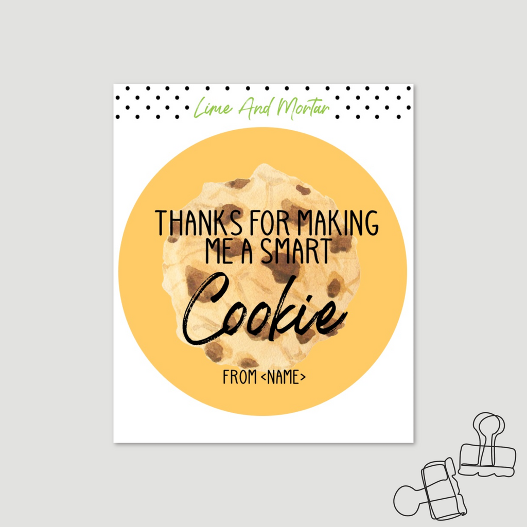 Clever Cookie | Teacher Gift