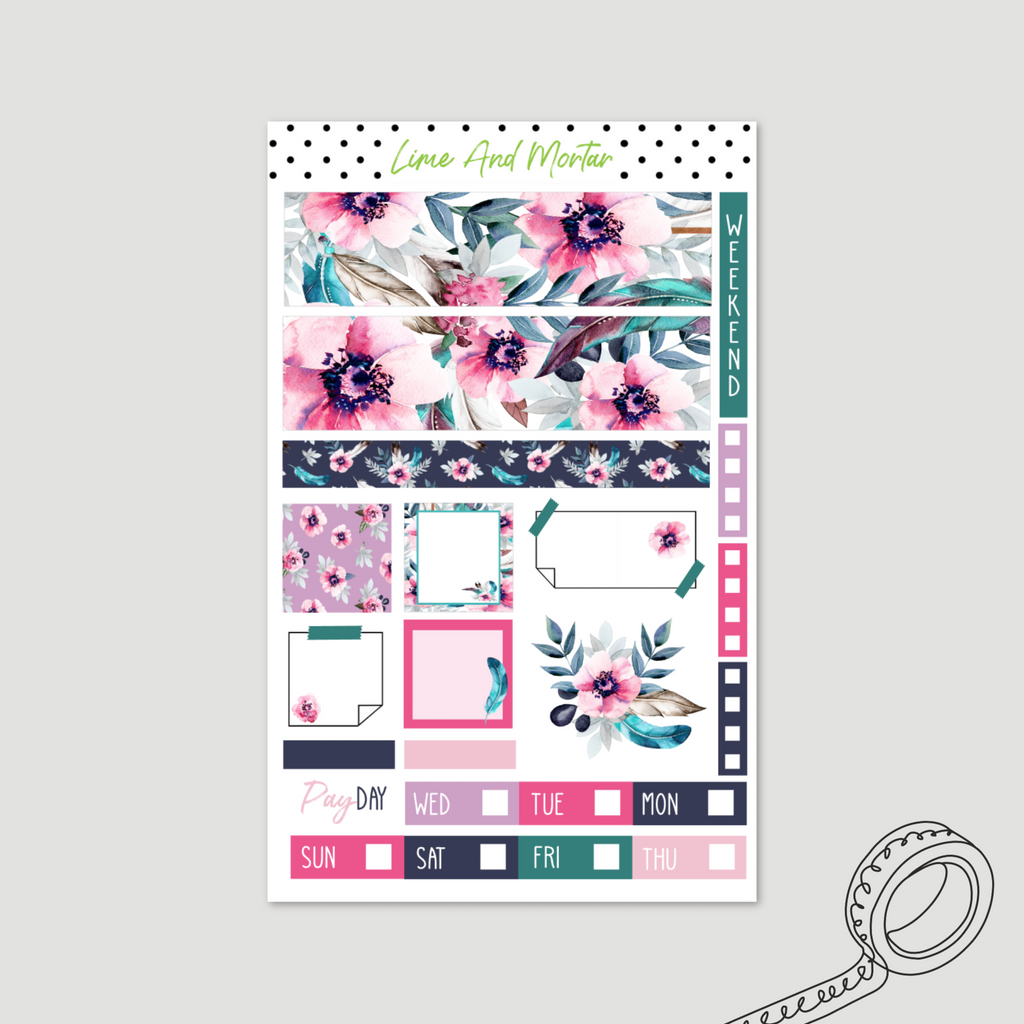 Floral Feather | Mini Weeks Kit