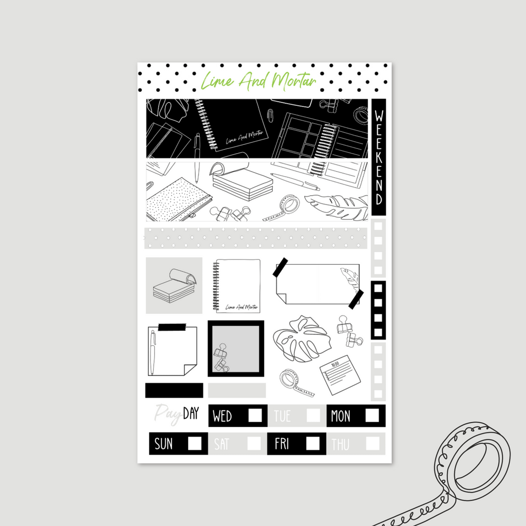 Fine Line Stationery | Mini Weeks Kit