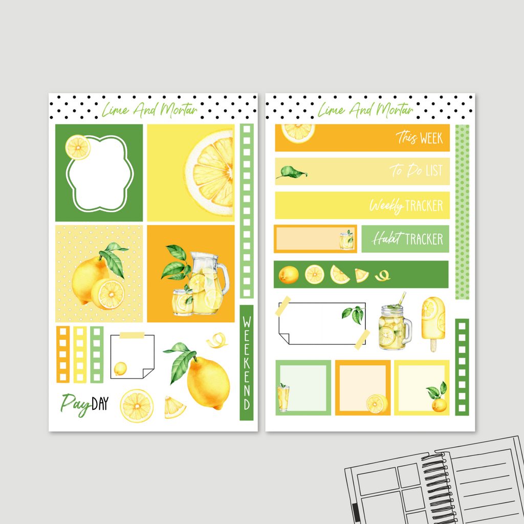 When Life Gives You Lemons | Lime Weekly Kit