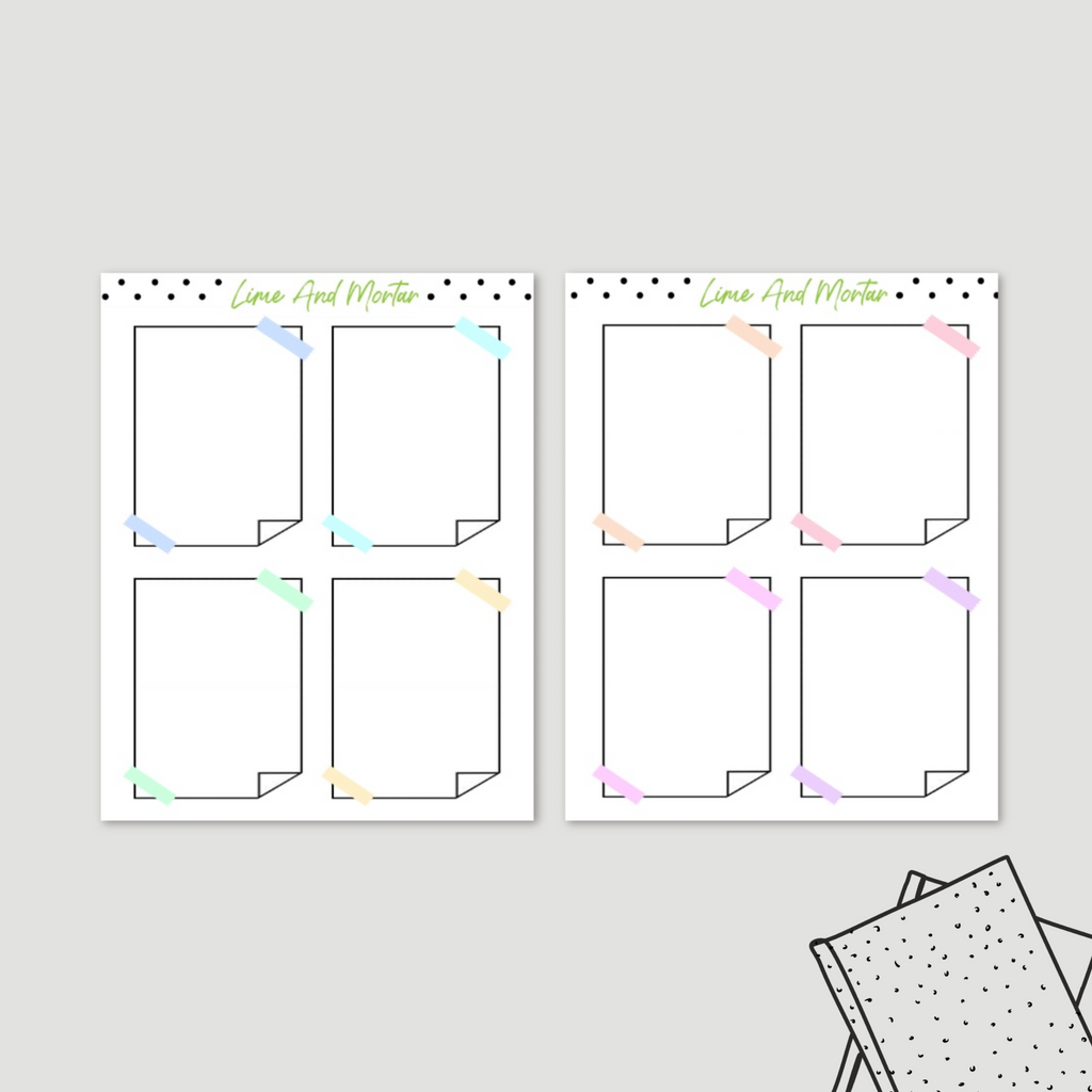 Notepad Full Box Stickers
