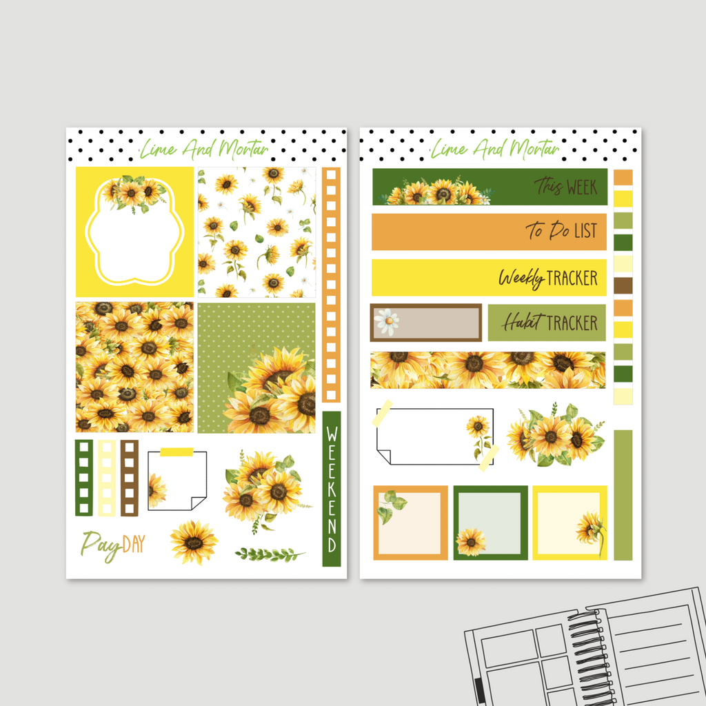 Sunflower | Lime Weekly Kit