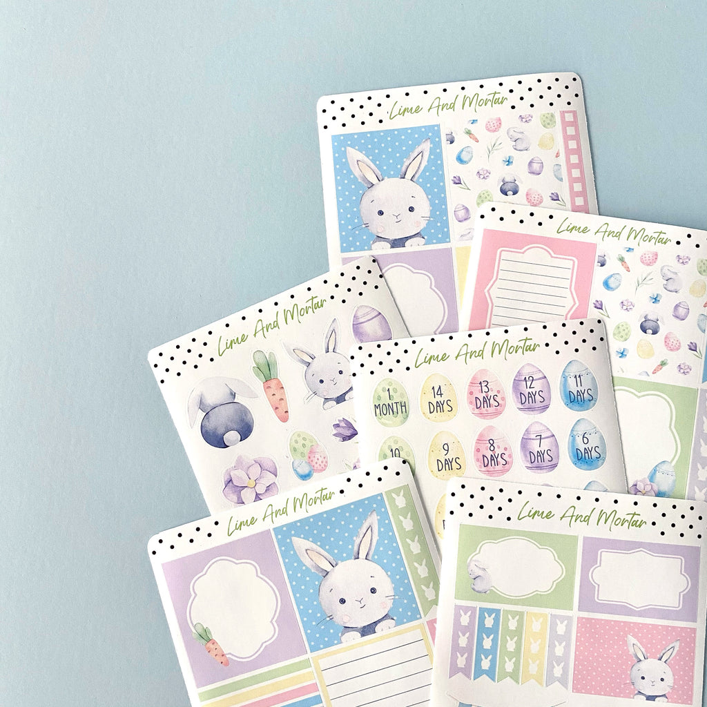 Easter Countdown Stickers