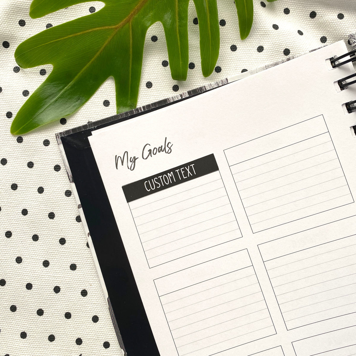 CUSTOM Lime Planner - Goal Header Stickers – Lime And Mortar